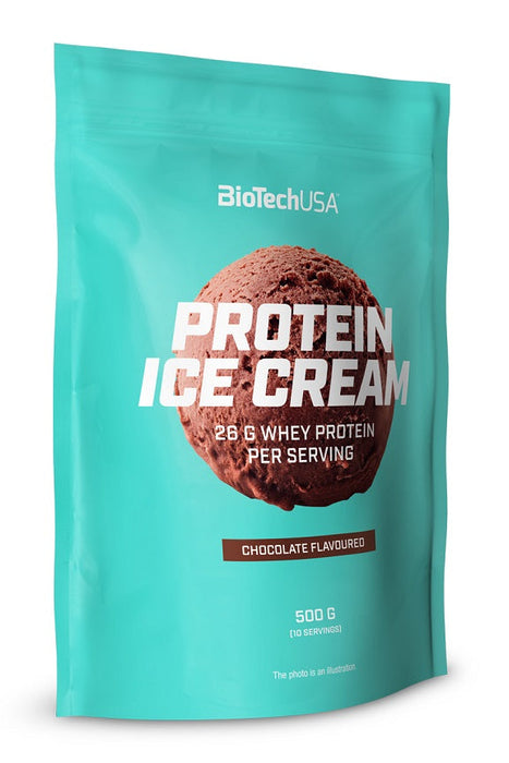 BioTechUSA Protein Ice Cream, Chocolate - 500g - Protein at MySupplementShop by BioTechUSA