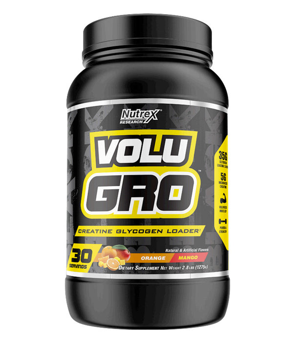 Nutrex Volu Gro, Orange Mango - 1284 grams | High-Quality Creatine Supplements | MySupplementShop.co.uk