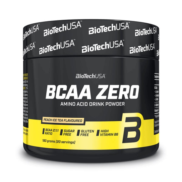 BioTechUSA BCAA Zero, Blue Grape - 180 grams | High-Quality Amino Acids and BCAAs | MySupplementShop.co.uk