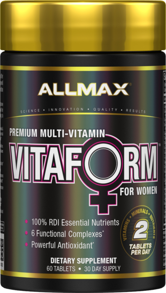AllMax Nutrition Vitaform For Women - 60 tablets | High-Quality Vitamins & Minerals | MySupplementShop.co.uk