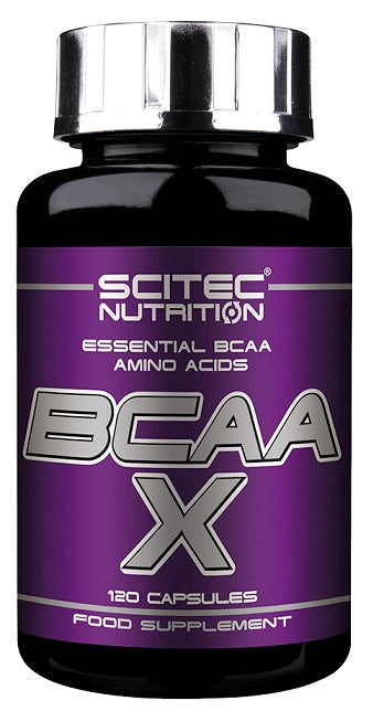 SciTec BCAA-X - 120 caps | High-Quality Amino Acids and BCAAs | MySupplementShop.co.uk