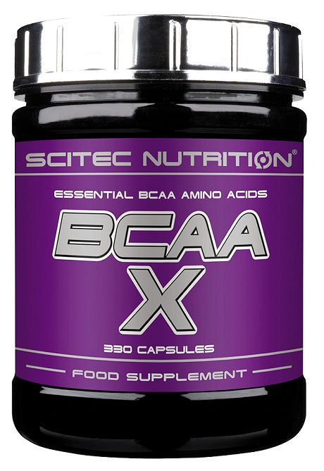 SciTec BCAA-X - 330 caps | High-Quality Amino Acids and BCAAs | MySupplementShop.co.uk