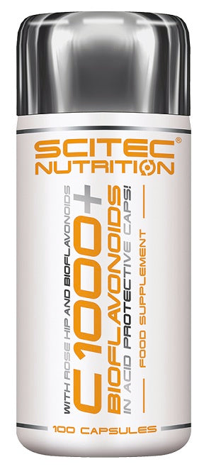 SciTec C1000 + Bioflavonoids - 100 caps (EAN 728633110513) | High-Quality Vitamins & Minerals | MySupplementShop.co.uk