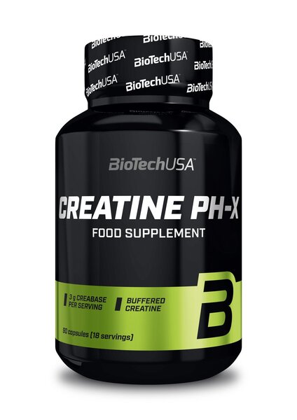 BioTechUSA Creatine PH-X - 90 caps | High-Quality Creatine Supplements | MySupplementShop.co.uk