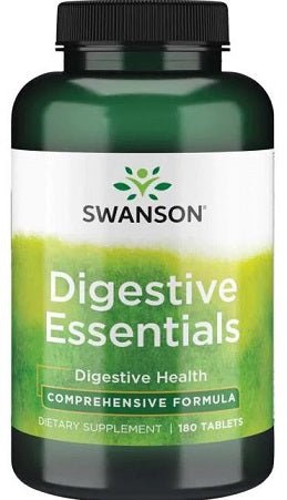 Swanson Digestive Essentials - 180 tabs | High-Quality Health and Wellbeing | MySupplementShop.co.uk