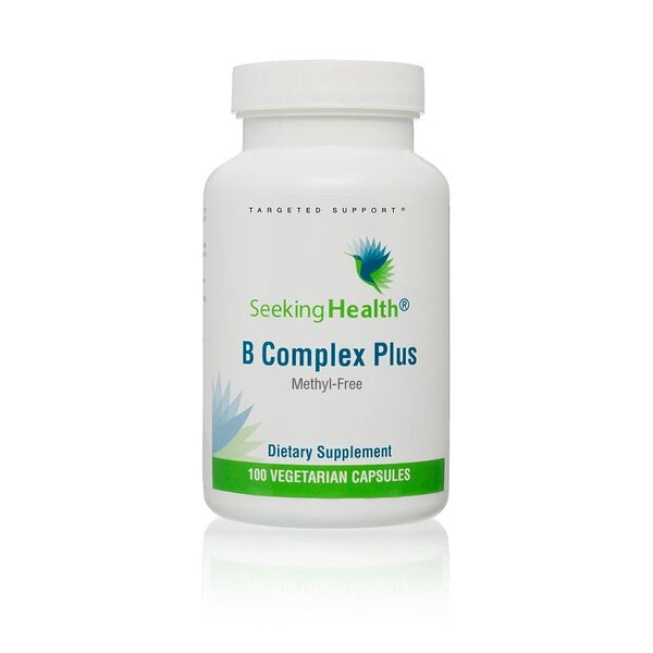 Seeking Health B Complex Plus Methyl-Free - 100 vcaps | High-Quality Sports Supplements | MySupplementShop.co.uk