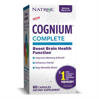 Natrol Cognium Complete - 60 caps | High-Quality Health and Wellbeing | MySupplementShop.co.uk