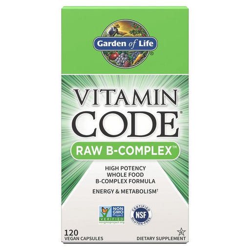 Garden of Life Vitamin Code Raw B-Complex - 120 vegan caps - Vitamins &amp; Minerals at MySupplementShop by Garden of Life