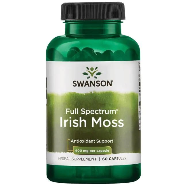 Swanson Full Spectrum Irish Moss, 400mg - 60 caps - Health and Wellbeing at MySupplementShop by Swanson