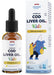 Osavi Norwegian Cod Liver Oil Kids, 1000mg Omega 3 (Lemon) - 50 ml. | High-Quality Health and Wellbeing | MySupplementShop.co.uk