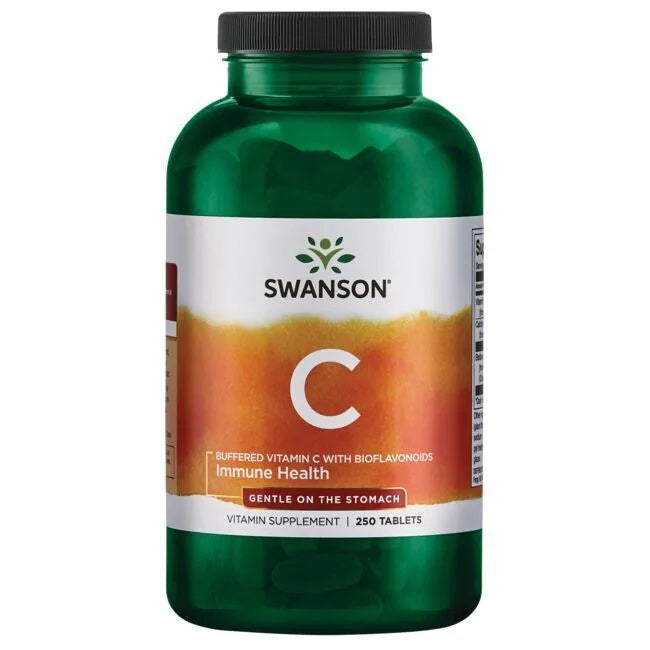 Swanson Buffered Vitamin C with Bioflavonoids - 250 tabs - Vitamins & Minerals at MySupplementShop by Swanson