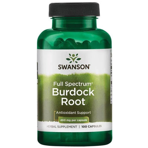 Swanson Full Spectrum Burdock Root, 460mg - 100 caps - Health and Wellbeing at MySupplementShop by Swanson