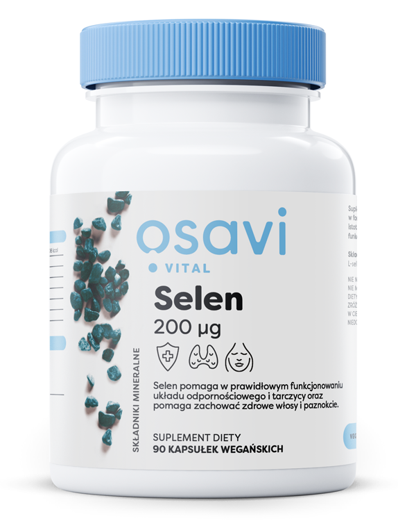 Osavi Selenium, 200mcg - 90 vegan caps - Supplements for Women at MySupplementShop by Osavi