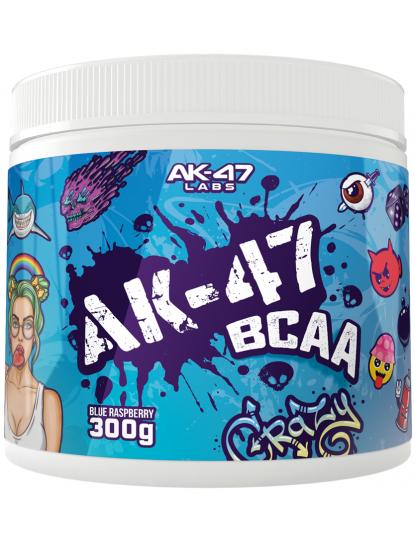 AK-47 Labs BCAA 300g Blue Raspberry | High-Quality BCAAs | MySupplementShop.co.uk